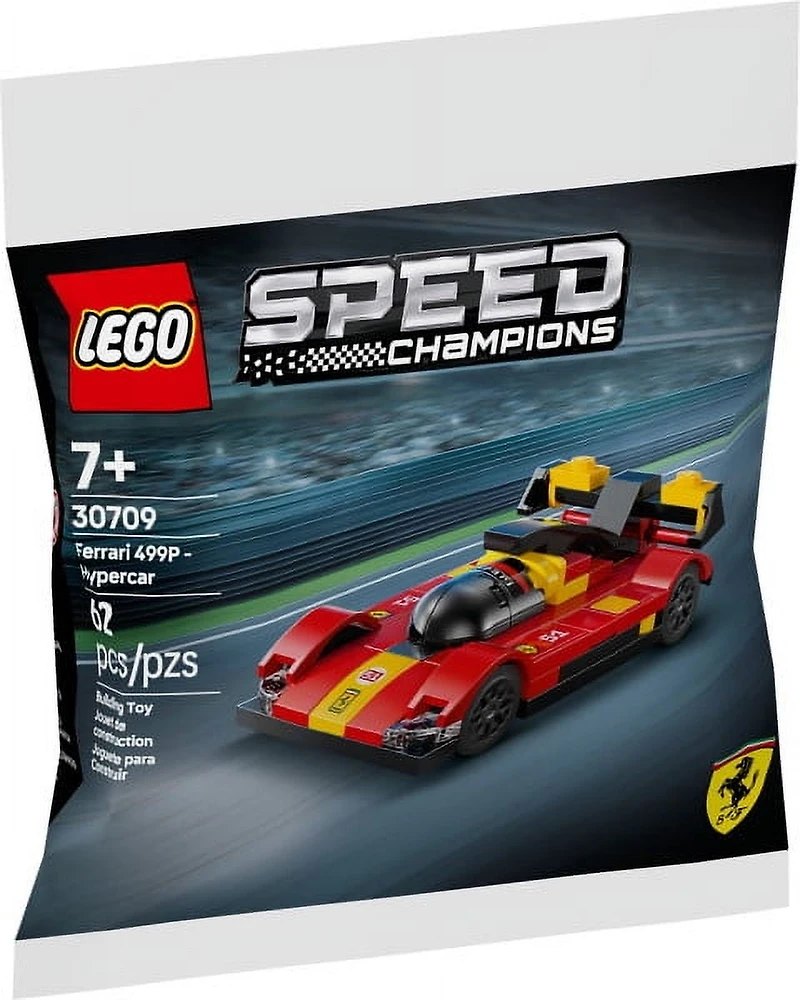 LEGO Speed Champions L’hypervoiture Ferrari 499P 30709 Ensemble de construction (62 pièces) LEGO L’hypervoiture Fer 30709