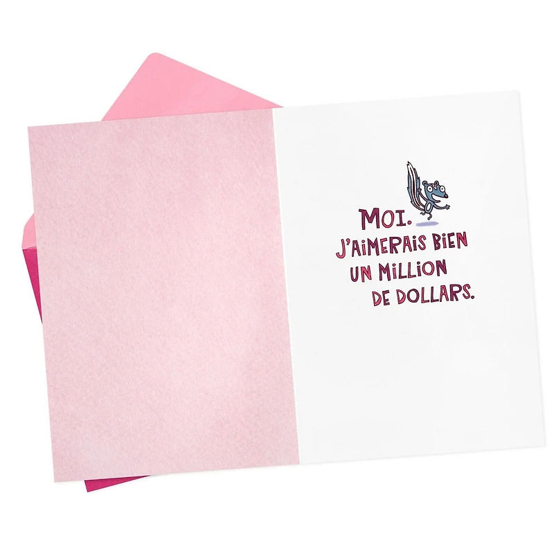 Hallmark Funny Birthday Card for Sister (Million Bucks)