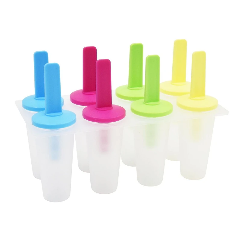 Mainstays Plastic Ice Pop Mold, 9 Piece Set