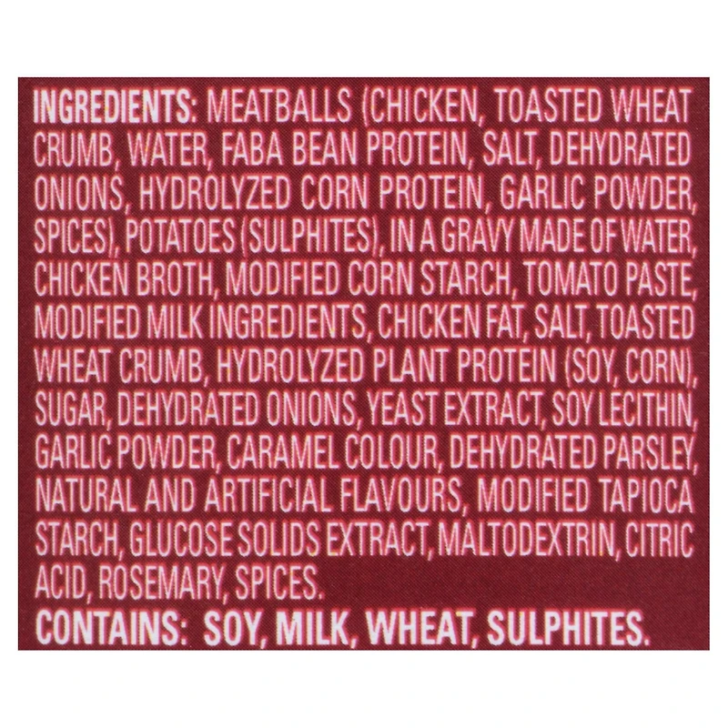 Boulettes de Poulet avec patates