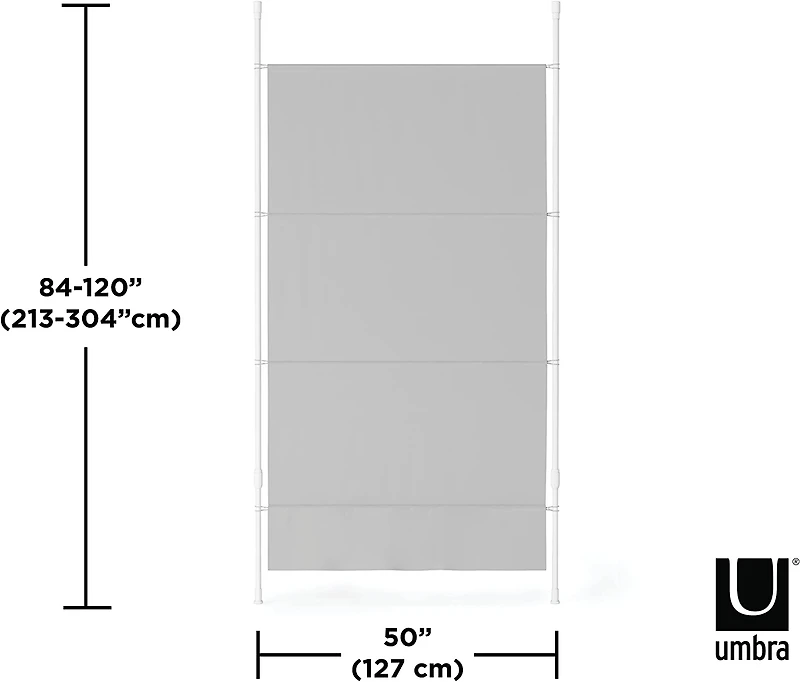 ROOM DIVIDER GREY