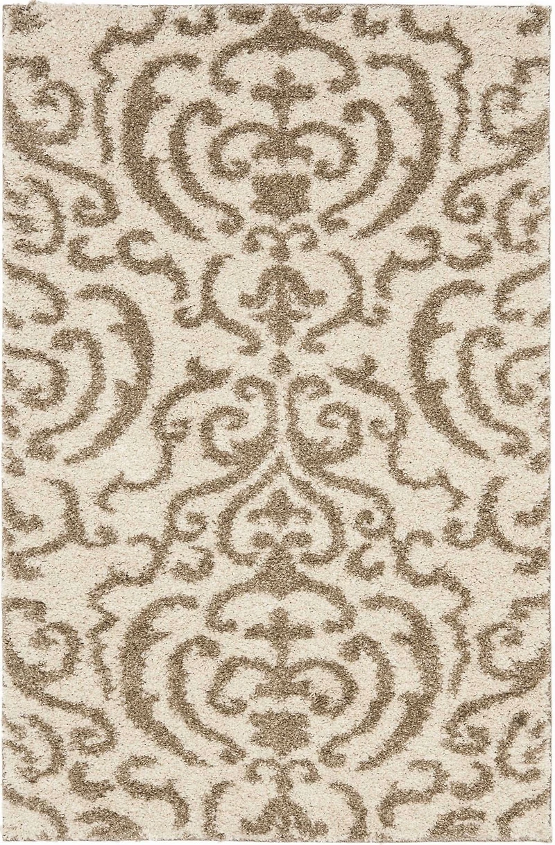 Safavieh Florida Deangelo Damask Plush Shag Area Rug