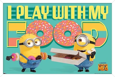 Illumination Despicable Me 4 - Donuts Wall Poster with Pushpins, 22.375" x 34"