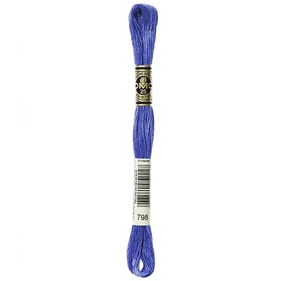 DMC bleu coton 6 Strand Floss 8 m (8.75 yd)