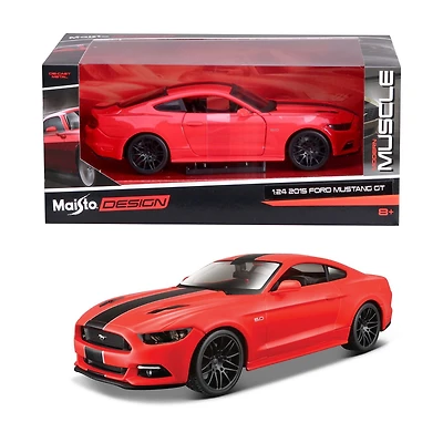 Jouet-véhicule 1:24 MUSCLE 2015 FORD MUSTANG GT