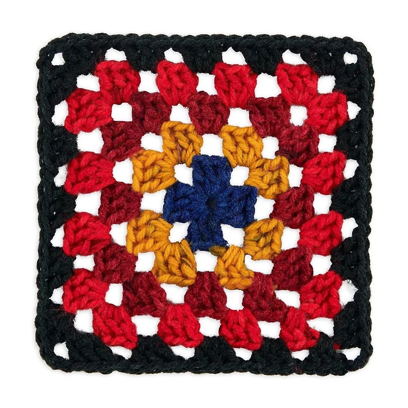 Red Heart® All In One Granny Square™ Fil acrylique peigné n° 4 (moyen) 8.8oz/250g 417 Yards Red Heart Granny Square 250g