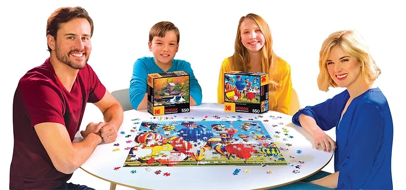 Kodak 550pc Puzzle - Up, Up and Away! Montgolfière Fiesta (Anglais seulement)