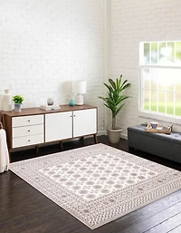 Tekke Oriental Area Rug for Living Room