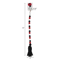 IH Casa Decor Bead Garland With "Don'T Bug The Lady" Tag - Set of 2