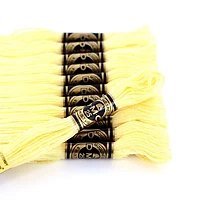 DMC Yellow Cotton 6 Strand Floss 8m