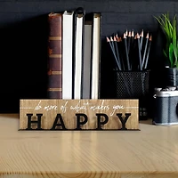 SENTIMENT MOT DÉCOR  - HAPPY
