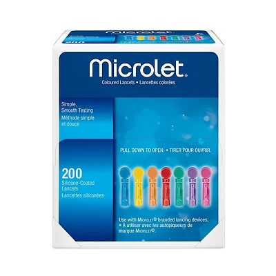 MICROLET® Coloured Lancets