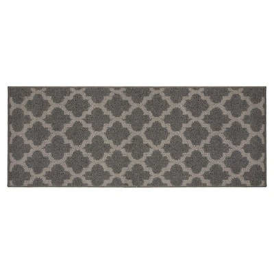 Tapis Santiago Garden Gate gris de 2 pi x 5 pi