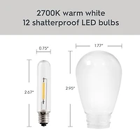 Guirlande lumineuse à DEL Edison 10 fils Better Homes & Gardens, 120 V, à brancher