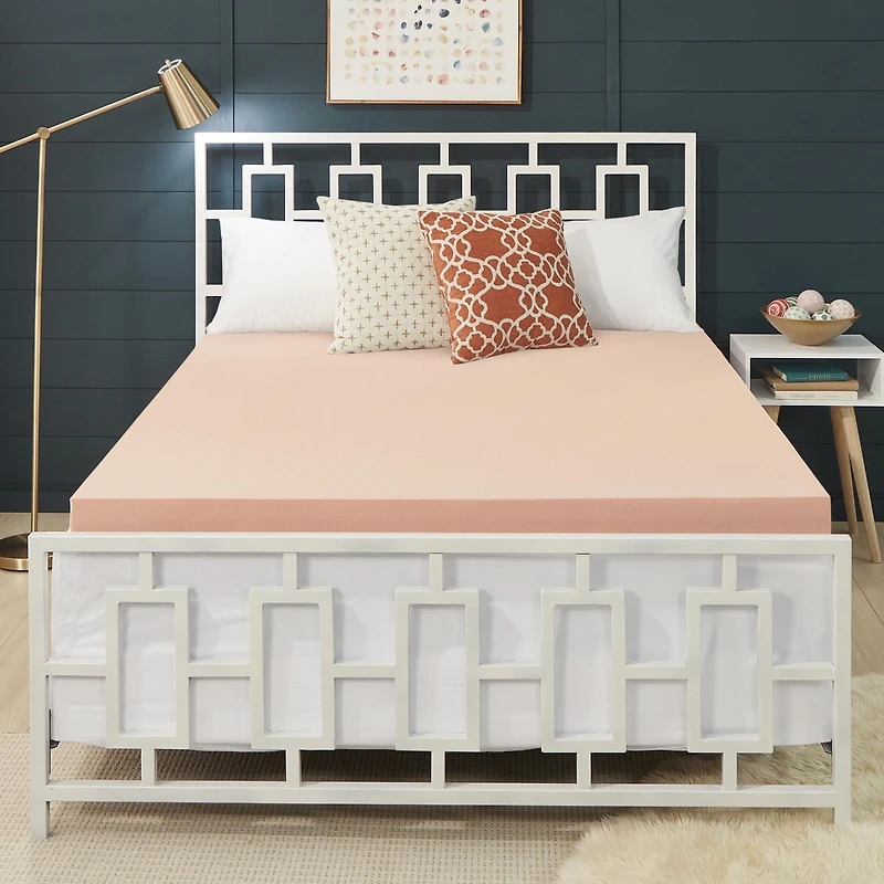 Dream Serenity 3" COPPER RX Memory Foam Mattress Topper, Double