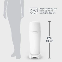 Poubelle à couches Diaper Genie Elite