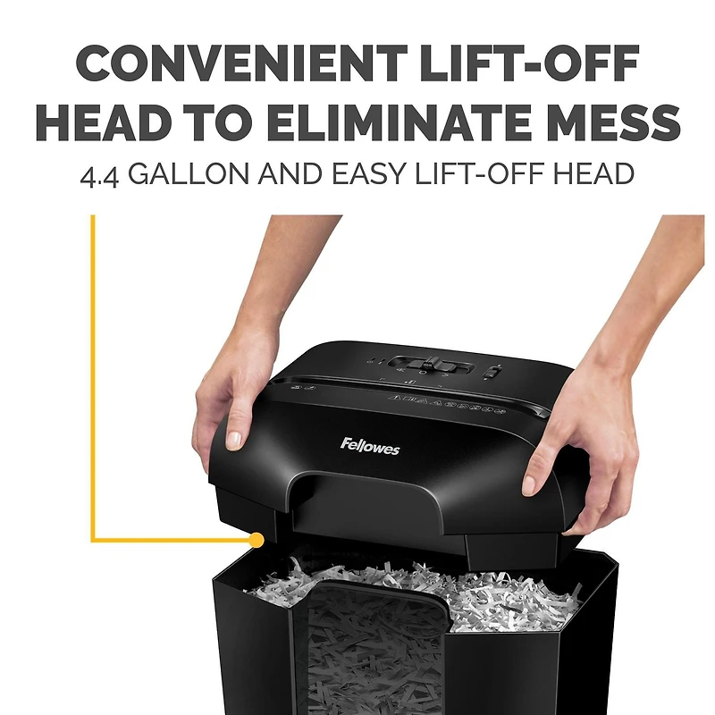 Fellowes Powershred LX9 Cross Cut Shredder, 9 sheets