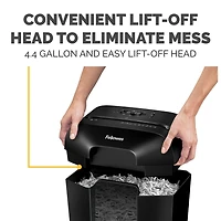 Fellowes Powershred LX9 Cross Cut Shredder, 9 sheets