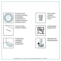 A&E Bain et Douche Tundra-BLK