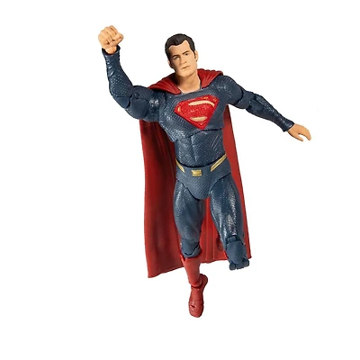 McFarlane Toys - DC Multiverse - Film Justice League - Superman (Costume Bleu/Rouge) Figurine de 7 Pouces