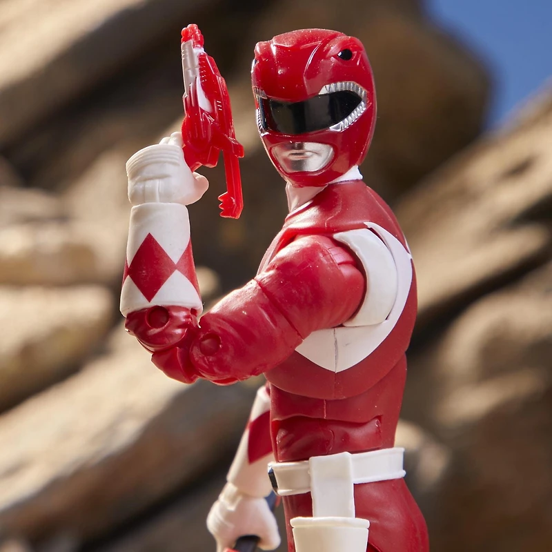Power Rangers Lightning Collection -  Red Ranger, figurines articulées de collection de 15 cm