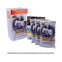 2025-26 Upper Deck Series 1 Hockey Trading Cards Blaster - Exclusive Oversized Young Guns!