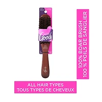 Goody Boar Brush, Naturally Smooth Style, 100% Boar Bristles, 1 Ct