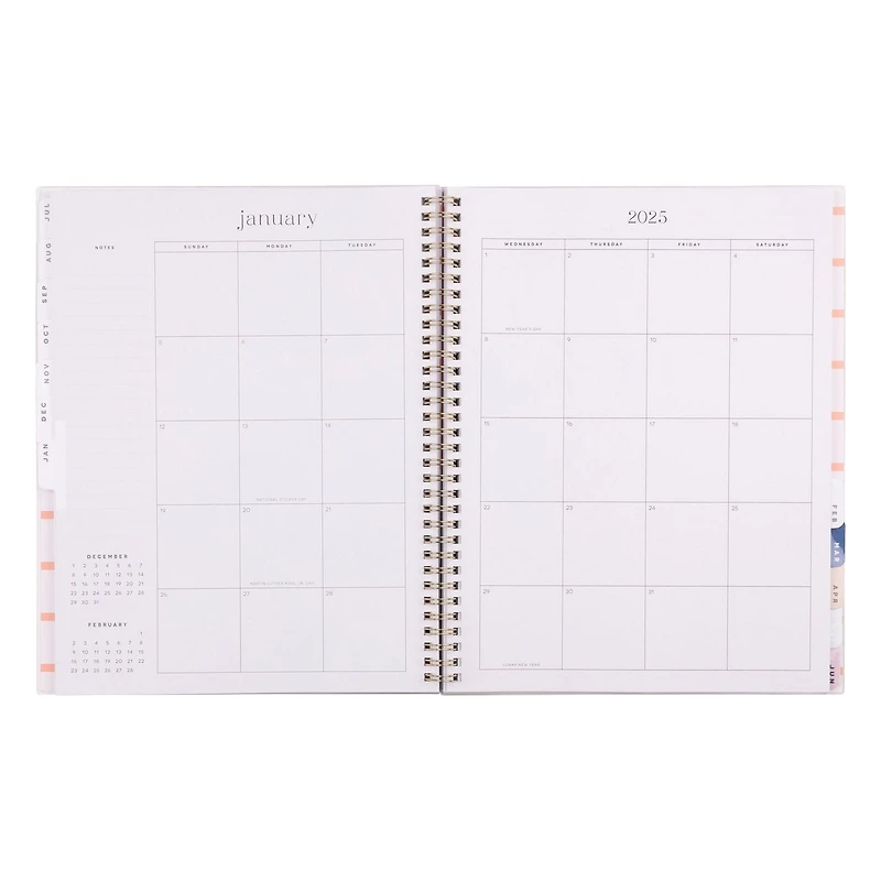 Organized by Happy Planner 12-Month Planner, Big- 10 x 12, Flower Market