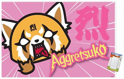 Aggretsuko - Horns Wall Poster