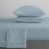 Drap plat Johnson Home 200 TC en polycoton taille de roi