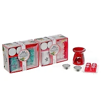 Coffret Cadeau De Brûle-Cire En Céramique En Forme DÉtoile (Assortiment) - Lot De 3