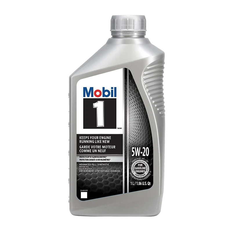 Mobil 1™ Full Synthetic Engine Oil 5W-20, 1 L, 1 L
