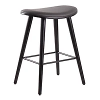 Saddle Counter Height Stool from LumiSource, Set of 2