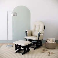 Storkcraft Hoop Glider and Ottoman