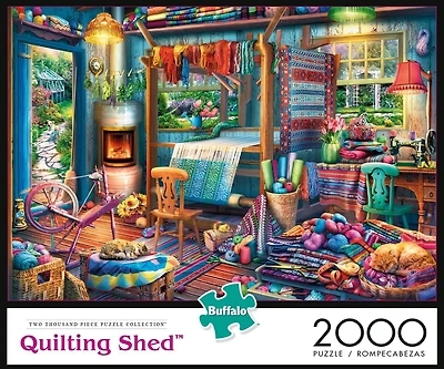 Buffalo Games Quilting Shed 2000 Piece Jigsaw Puzzle