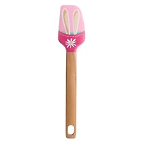 Spatule Way to Celebrate en Silicone de 12”, Oreilles de lapin, Rose