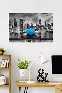 PD Moreno - Beaux-Arts - Parapluie Bleu