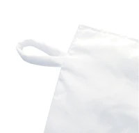 Couette décorative Marina, duvet d'oie ultra doux, matelassée, respirante, de luxe, blanche, toutes saisons, avec pattes d'angle