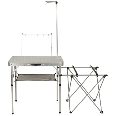 Coleman Pack-Away Kitchen, Grey & White