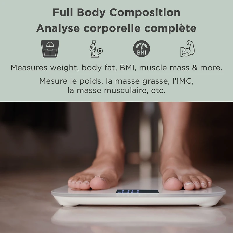 Fit Connect Digital Scale - White