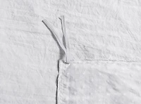 Swift Home Dot Clip Textured Duvet Cover Set, Soft All Season Bedding with Zipper Closure, Twin, White