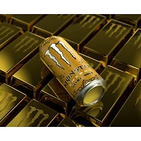 MONSTER ENERGY, Ultra Gold, canette de 473 mL, emballage de 4 cannettes canette de 473mL