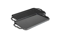 Lodge Chef Collection 19.5 x 10 Inch Cast Iron Reversible Grill/Griddle