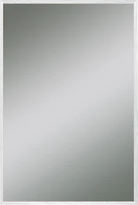 Hometrends miroir encadré mural Adler, finition grain blanc,  Miroir décoratif, 18pox22po
