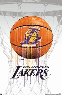 NBA Los Angeles Lakers - Ballon goutte à goutte 20