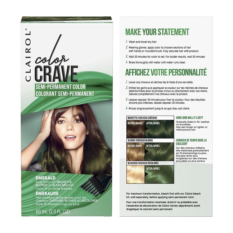 Clairol Color Crave Semi-Permanent Hair Color