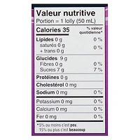 Chapman's Low Calorie Fruity Li'l Lolly in a Box 28 x 50 ml