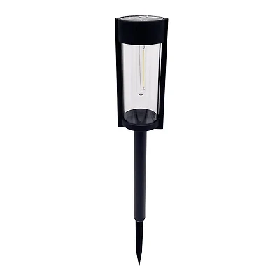 Better Homes & Gardens Bollard Solar 15 Lumen Pathway Light, (4-Pack)