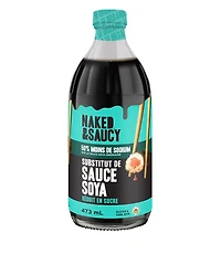 Naked & Saucy Low Sodium Coconut Aminos, Soy-Sauce Substitute, 473mL