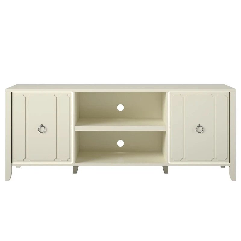 Novogratz Her Majesty TV Stand, White